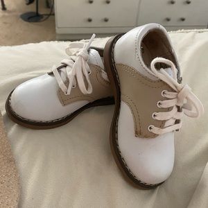 Boys (Walker)Footmates Cheer 3 White/Ecru